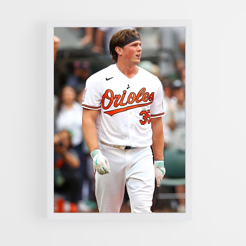 Poster Adley en Action – affiche Baseball (vue 3)